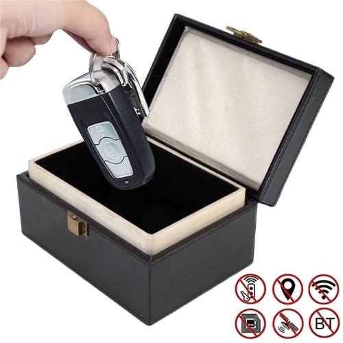 RFID Signal Abschirmbox Autoschlüssel Anti-Entmagnetisierung Handybox  (Kohlefaser)
