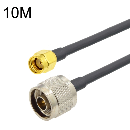 

RP-SMA Male to N Male RG58 Coaxial Adapter Cable, Cable Length:10m