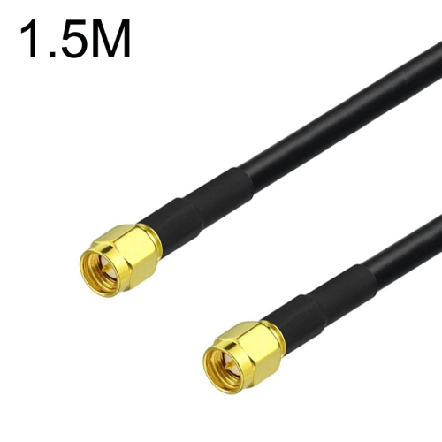 

SMA Male To SMA Male RG58 Coaxial Adapter Cable, Cable Length:1.5m