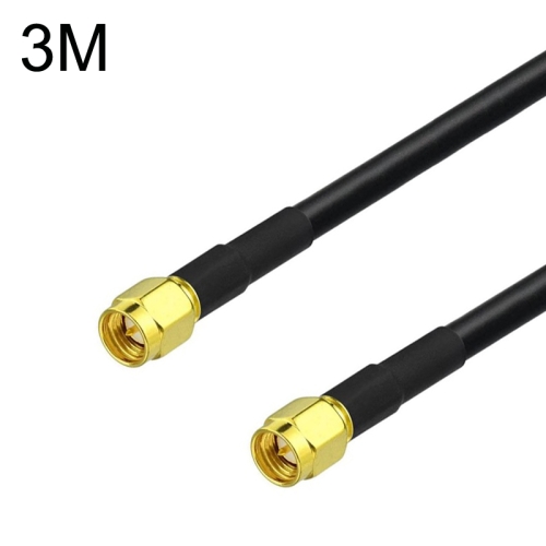 

SMA Male To SMA Male RG58 Coaxial Adapter Cable, Cable Length:3m