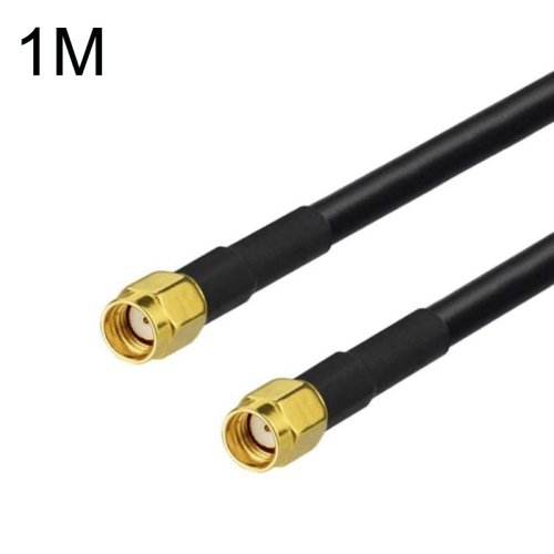 

RP-SMA Male To RP-SMA Male RG58 Coaxial Adapter Cable, Cable Length:1m