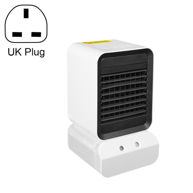 

FCH07 Vertical Desktop Heating and Cooling Fan Home Portable Air Cooler Heater, Plug Type:UK Plug