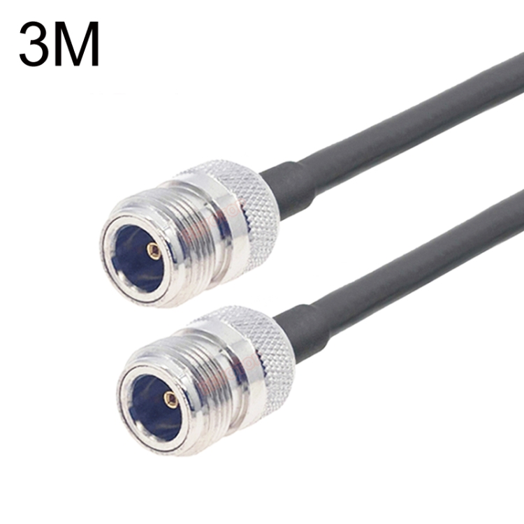 

N Female To N Female RG58 Coaxial Adapter Cable, Cable Length:3m