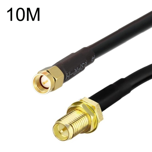 

SMA Male To RP-SMA Female RG58 Coaxial Adapter Cable, Cable Length:10m