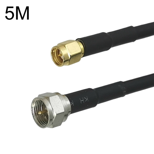 

SMA Male To F TV Male RG58 Coaxial Adapter Cable, Cable Length:5m