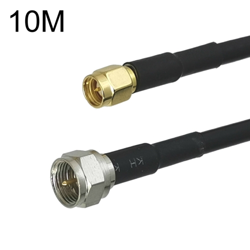 

SMA Male To F TV Male RG58 Coaxial Adapter Cable, Cable Length:10m