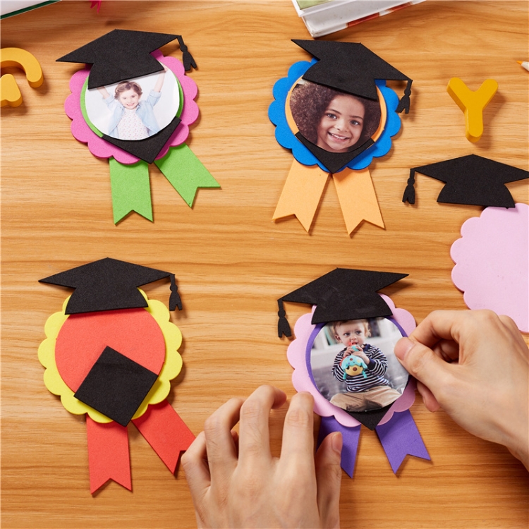 Graduation Cap Kids Geyoga 36 Pcs Preschool Paper Graduation Hats