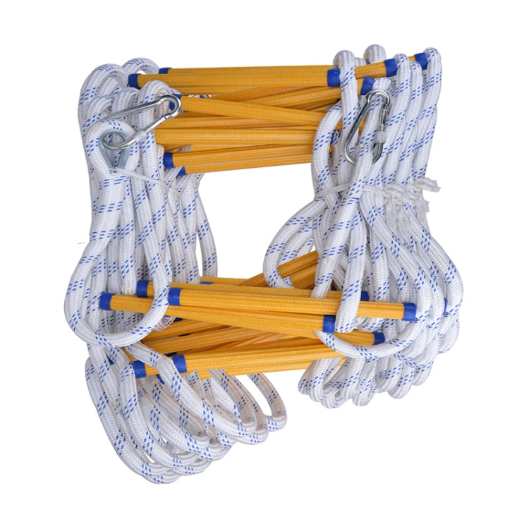 30m Resin Anti-skid Firefighting Rope Ladder Aerial Work Soft Ladder ...