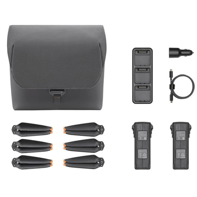 

Original DJI Mavic 3 Fly More Kit Includes 2 Batteries 100W Charging Butler 65W Car Charger And Propeller