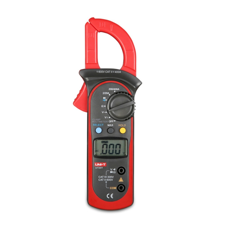 

UNI-T UT201 400A Digital Clamp Multimeter AC/DC Voltage Detector