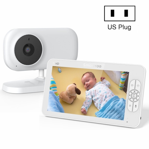 

SM70 7-inch 720 x 1080P Wireless Baby Monitor Camera Temperature Monitor 2 Way Audio US Plug