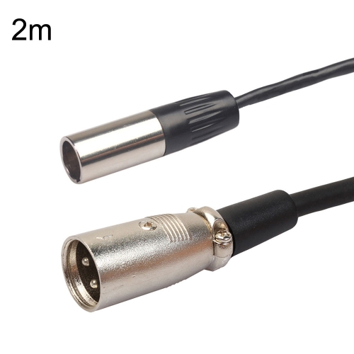 

Xlrmini Caron Male To Mini Male Balancing Cable For 48V Sound Card Microphone Audio Cable, Length:2m