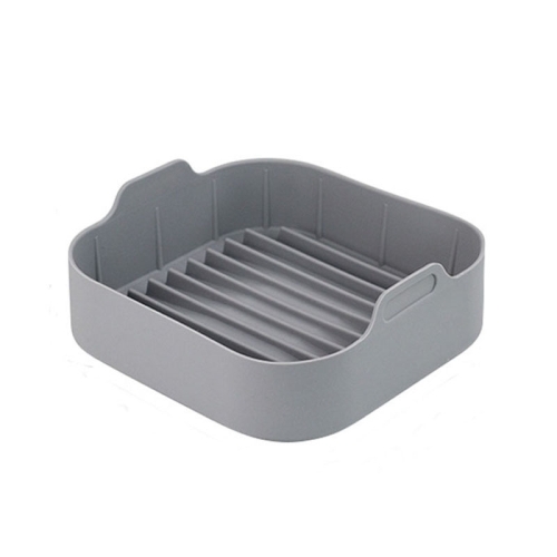 20.5cm Kitchen Mat Air Fryer Silicone Pot Multifunctional Oven Baking Tray Pan 