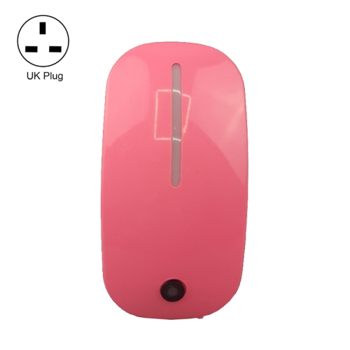 

A66 Mouse Type LED Intelligent Light Control Night Light, Plug:UK Plug(Pink)