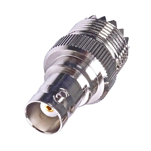 

BNC Female Jack To UHF PL-259 Female Straight Type RF Coax Adapter Connector