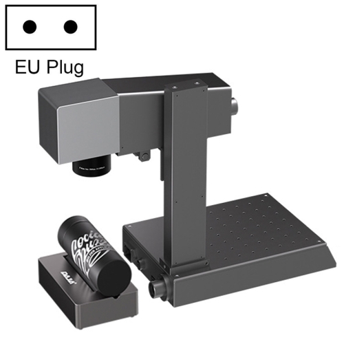 DAJA M1 Pro 10W Metal Nameplate High Precision Characters Laser Carving Machine, Style:Rotating Shaft(EU Plug)