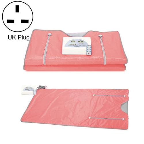 

Infrared Far-ray Sweat Steaming Zipper Space Blanket Household Whole Body Dehumidifier, Colour:Pink(UK Plug)