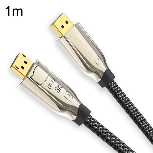 

1m 1.4 Version DP Cable Gold-Plated Interface 8K High-Definition Display Computer Cable(Gold)