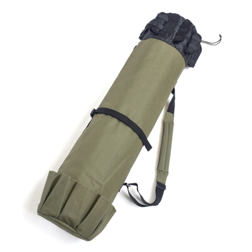 Powcan Fishing Tackle Bag Oxford Fishing Rod Case Portable High