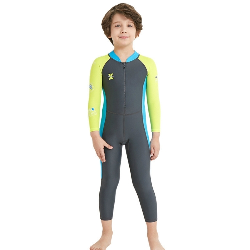 Esho 2-12Y Todller Girls Long Sleeve Rash Guards One-Piece Swimsuits,  Teenager Little Girl Beach Swimming Surfing Bathing Suit 