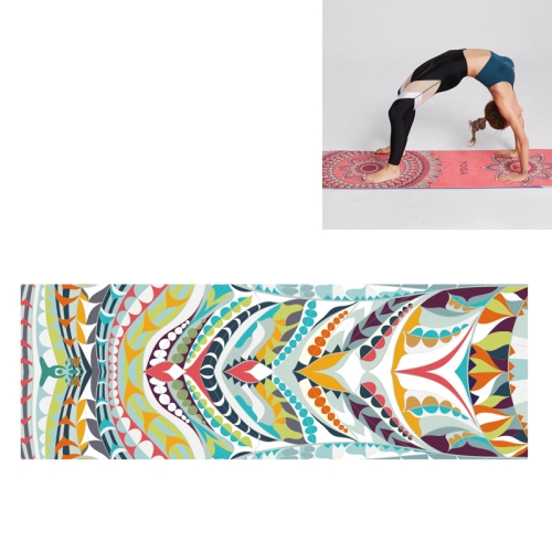 Telo per tappetino yoga antiscivolo stampato portatile con