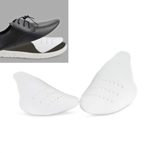4 pares de zapatos, antiarrugas, antiarrugas, para zapatillas, tamaño: L  (40-46) (blanco)