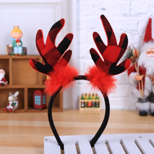 Red Antler Headband Holiday Performance Hair