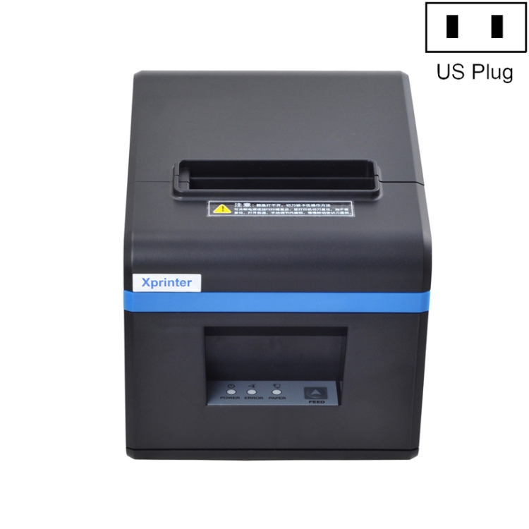 Xprinter XP-N160II Impresora térmica de boletos Impresora de recibos  Bluetooth, Estilo: Enchufe de EE. UU. (
