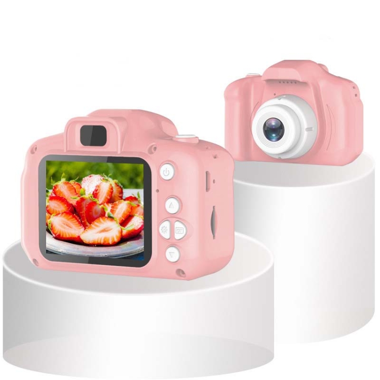 

2.0 inch Screen 8.0MP HD Children Toy Portable Digital SLR Camera(Pink)