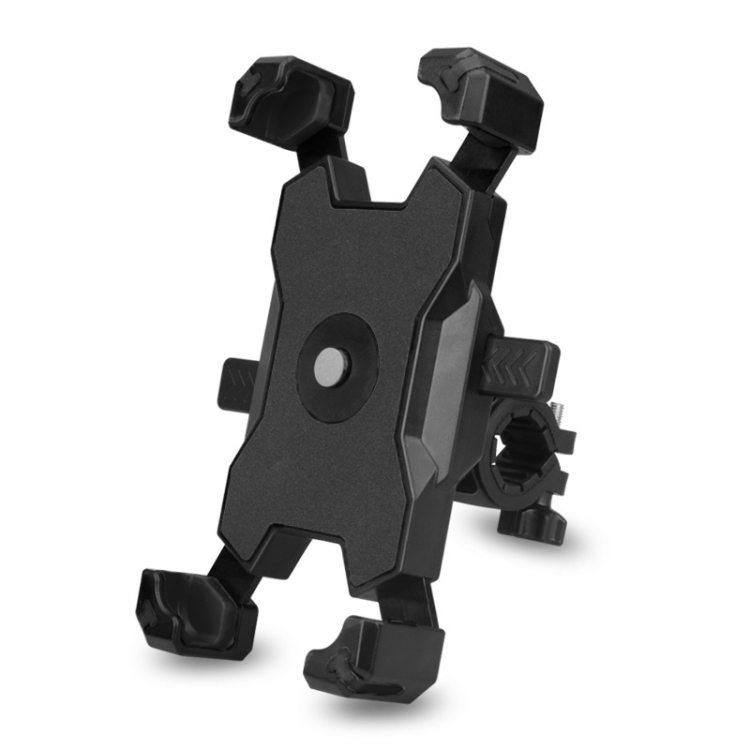 

Electric Bicycle Mobile Phone Holder Can Be Rotated 360-degree Mobile Phone Holder Four-way Adjustment Bracket for Motorcycle, Style:Handlebars(Black)