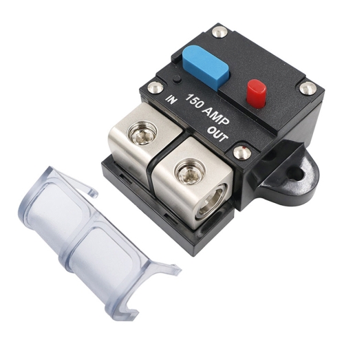 150A Auto Circuit Breaker Auto Audio Sicherungshalter Stromversicherung  Automatischer Schalter (Blau)