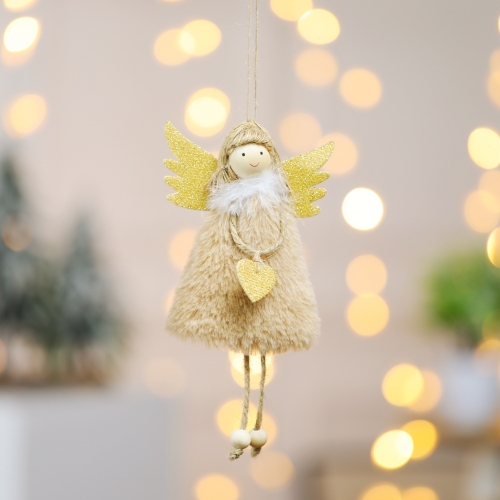 Plush Feather Christmas Tree