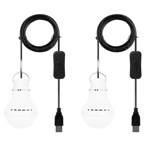 

5W USB Bulb Camping Light, Specification: Switch Wire 3000K Warm White, Quantity:2PCS