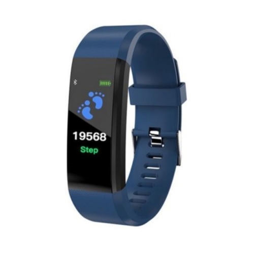 

ID115 0.96 inch OLED Screen Smart Watch Wristband Pedometer Sport Fitness Tracker Bracelet(Blue)