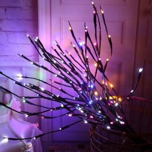 20 LED Willow Branch Floral Lights Lamp Party Merry Christmas Tree Decor AN55 