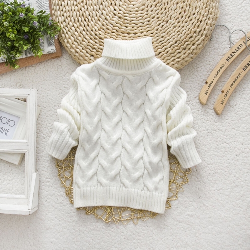 white thick turtleneck