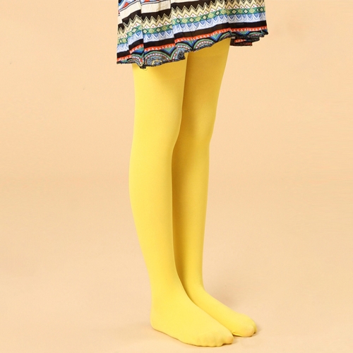 Yellow tights kids sales