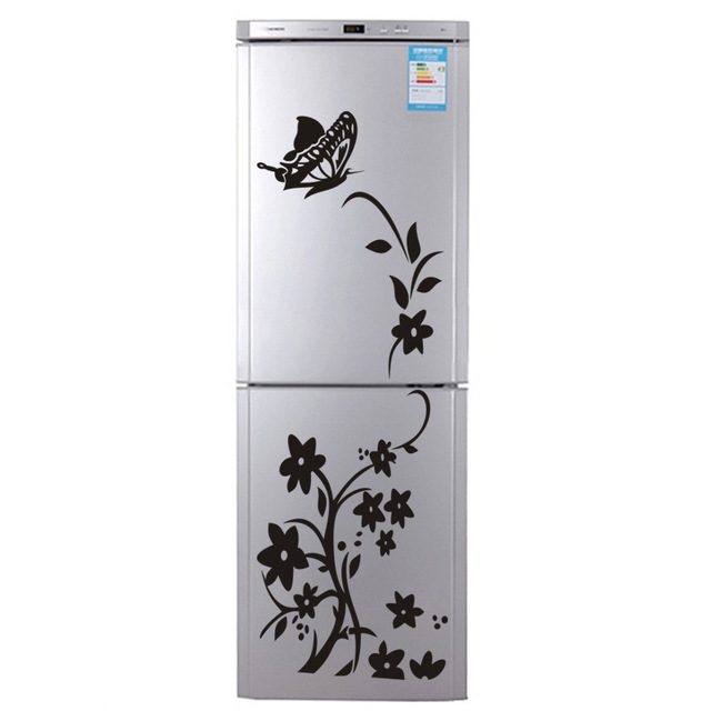 

Creative Refrigerator Sticker(Black)
