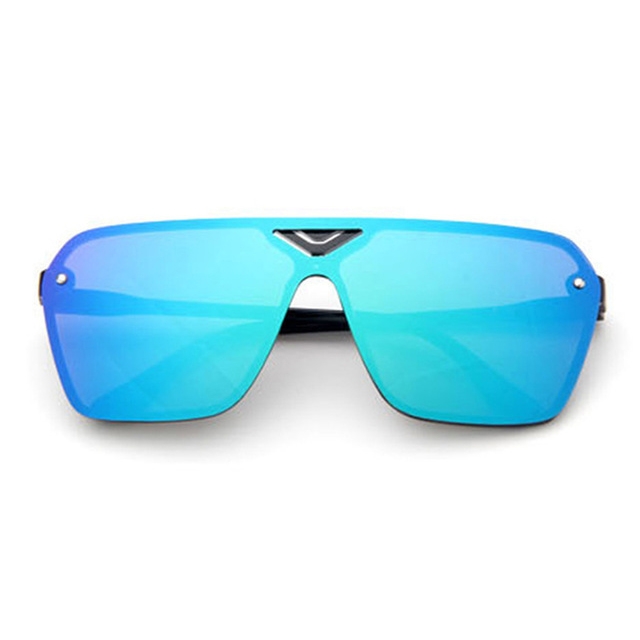 

Retro Fashion Sunglasses Men and Women Coloured Lense Sun Glasses(Green)
