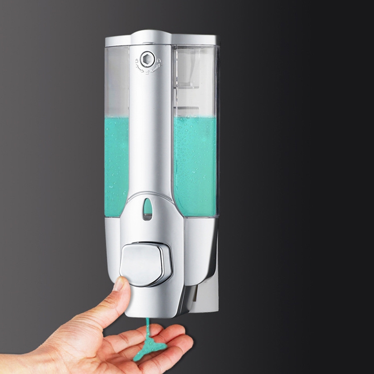 

Wall-mounted Plastic Manual Single-head Soap Box Hotel Soap Dispenser, Style:Matt