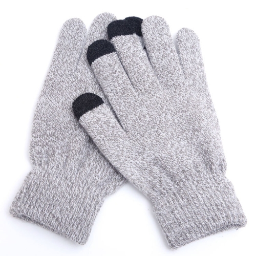 Männer Frauen Winter Warme Handschuhe Tap Screen Handschuhe Knit Gloves 