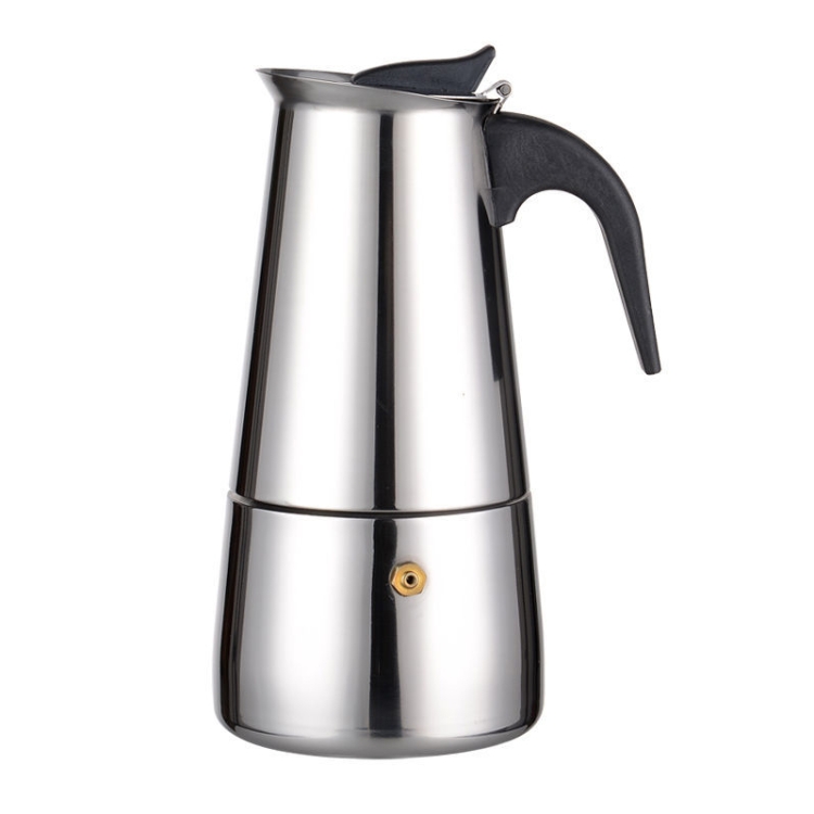 SUNSKY - Filtro de olla para cafetera Moka de acero inoxidable (300 ml)