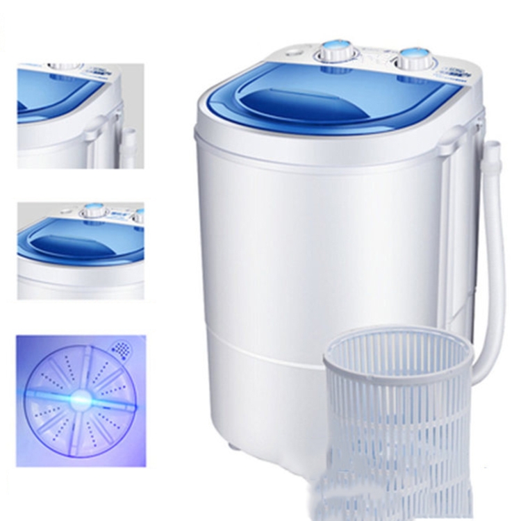 Changhong Household 3.0kg Single Barrel Semiautomatic Small Bluray Bacteriostatic Mini Washing