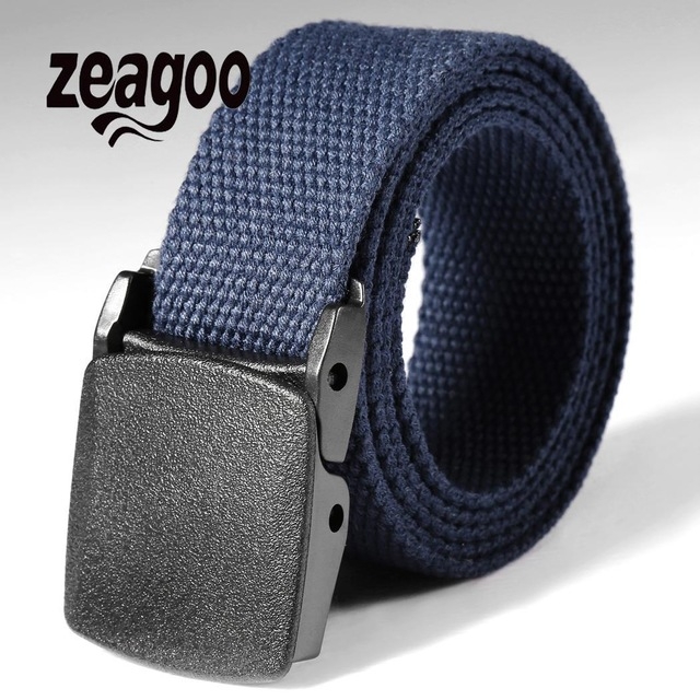 

3Pcs Waist Adjustable Outdoor Belt Military Nylon Belt Men Army Style Belt(Dark Blue)