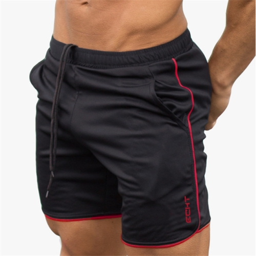 

Men Thin Section Quick-drying Three-pants Sports Shorts, Size:M (Black)