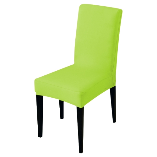 

Modern Plain Color Chair Cover Spandex Stretch Elastic Wedding Banquet Chair Covers Dining Seat Cover Pastoral Hotel Cover, Specification:Universal Size(Fruit Green)