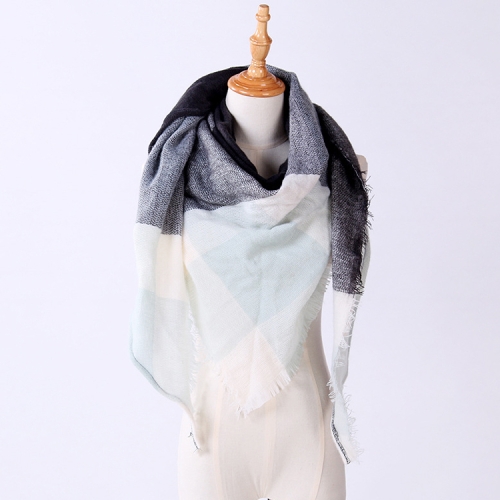 

Spring Winter Knitted Scarf Neck Plaid Pashmina Warm Scarves Shawls Lady Wrap(B10)