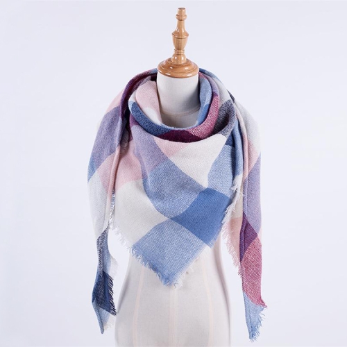 

Spring Winter Knitted Scarf Neck Plaid Pashmina Warm Scarves Shawls Lady Wrap(B21)