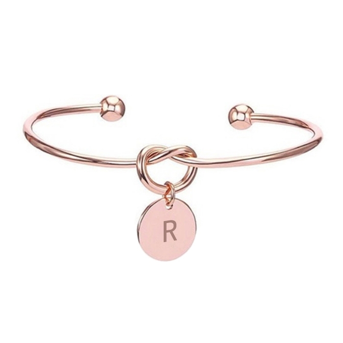 10 PCS Alloy Letter R Bracelet Snake 