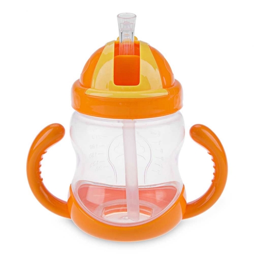 Prinper Silicone Baby Sippy Cup Feeding Straw Cups for Toddlers